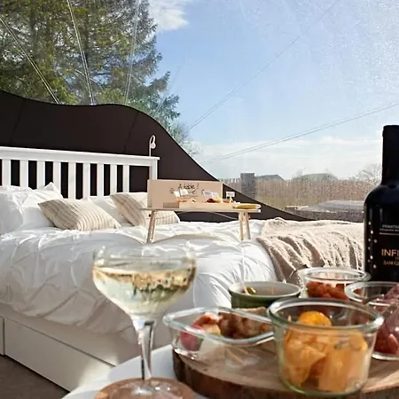 Luksusowy namiot La Bulle Celeste