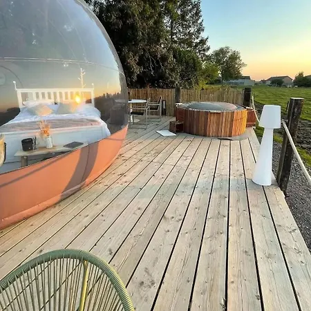 Luxury tent La Bulle Celeste *